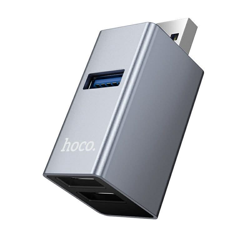 Hoco HB54 Portable 3IN1 CONVERTER อะแดปเตอร์แปลงพอร์ต USB-A เป็น 1x USB-A 3.0 และ 2x USB-A 2.0