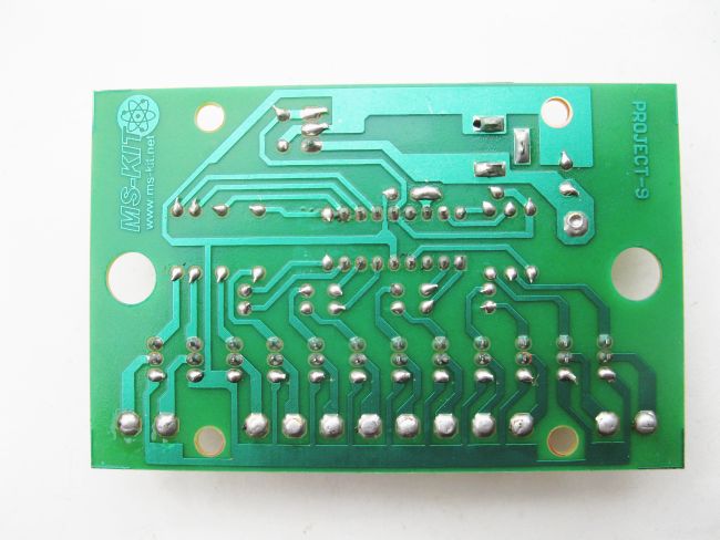 โครงงาน 9 (วงจรไฟวิ่งอัตโนมัติ 12 ช่อง 10 รูปแบบ)