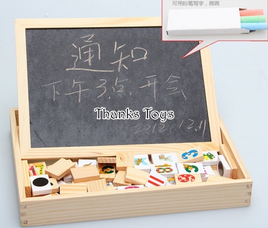 กระดานแม่เหล็กตัวเลขและตัวอักษรภาษาอังกฤษ