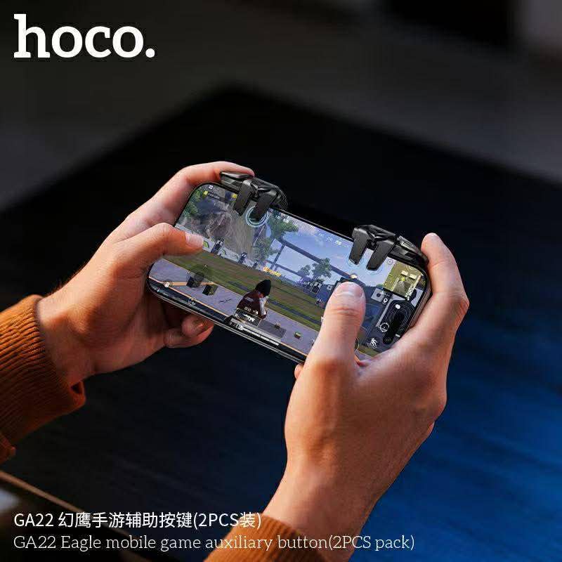 Hoco GA22 Eagle mobile game auxiliary button (2PCS pack) จอยเกมส์ ปุ่มเสริมสำหรับเล่นเกมมือถือ
