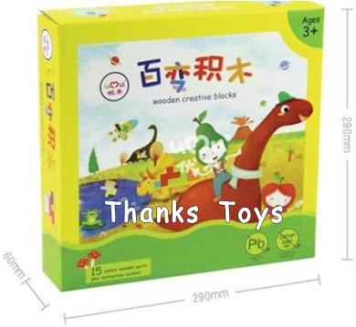 บล็อกไม้ UMU Creative Blocks