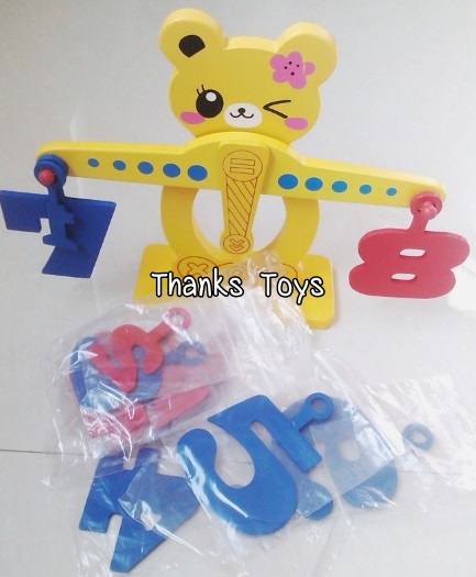 ตาชั่งสมดุลลายหมี