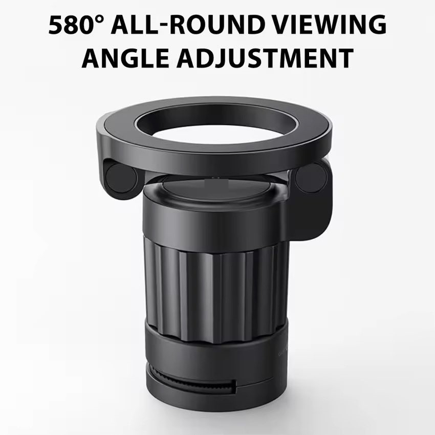 Universal Travel Phone Holder K828 ขาตั้ง Smartphone แบบหนีบ ขาตั้งมือถือแม่เหล็ก 360° พับหมุนได้ พกพาง่าย