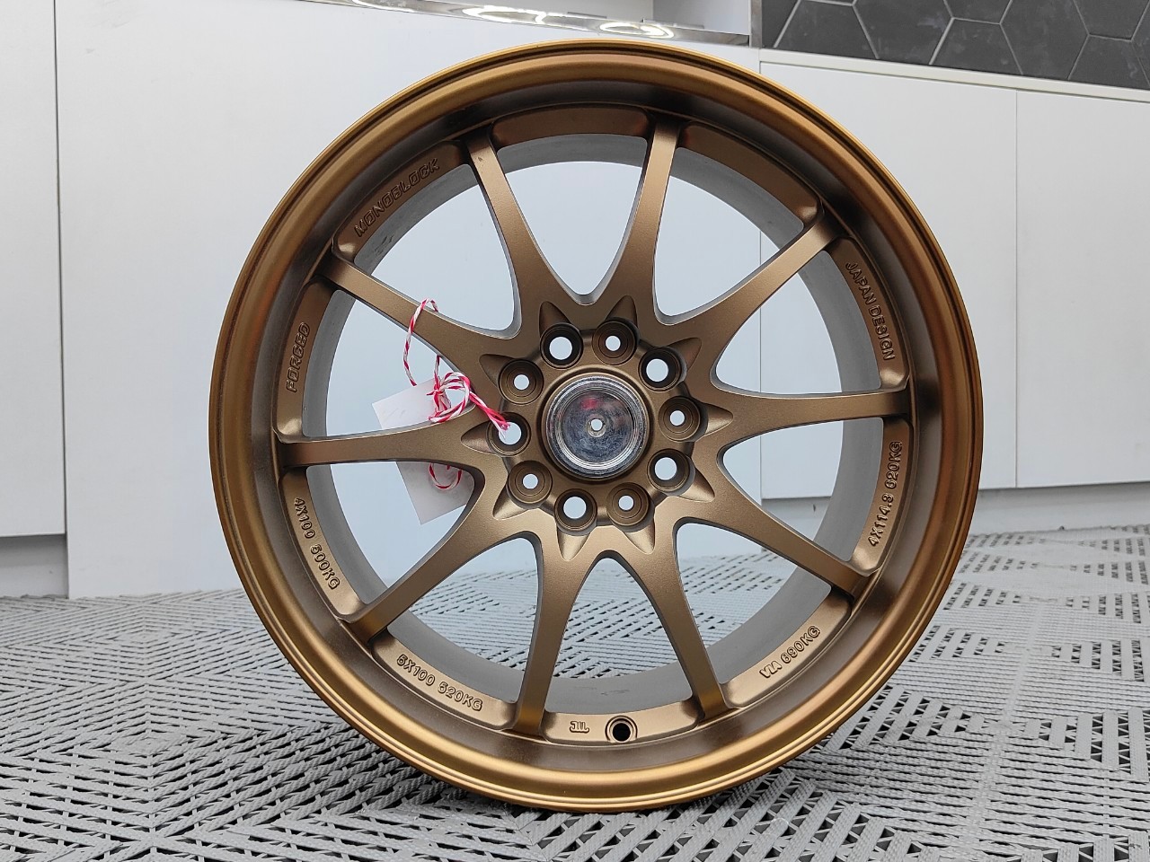 ล้อ SSW S200 ขอบ 17x8.5 5x114.3 ET38 สีน้ำตาล *ราคาต่อวง