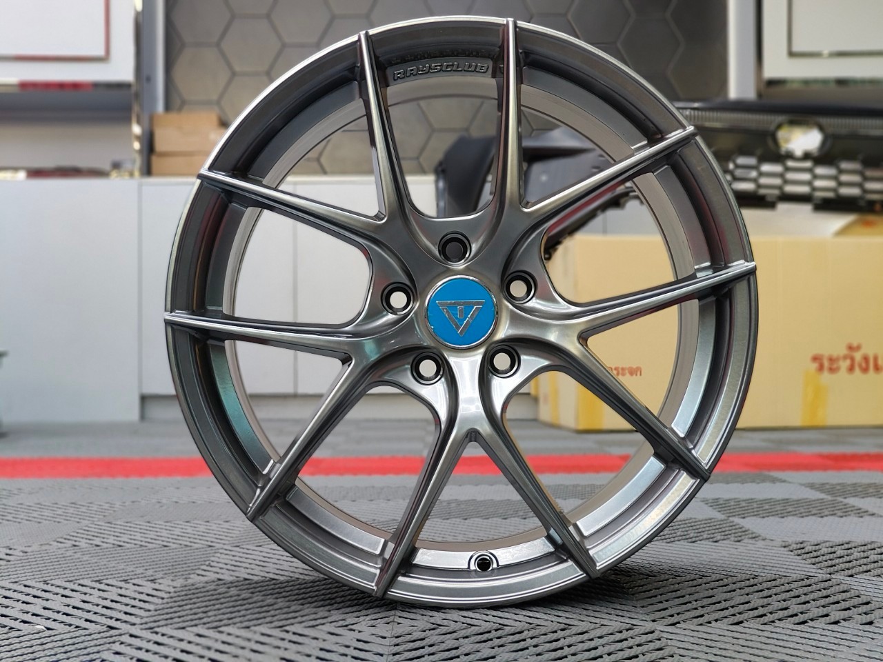 ล้อ VLF01 CI-R ขอบ18x8.0 5x114.3 ET38 สี HS *ราคาต่อวง
