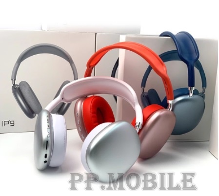 มาใหม่ ชุดหูฟังบลูทูธสเตอริโอ P9 Max Headphone Macaron Wireless Bluetooth 5.0
