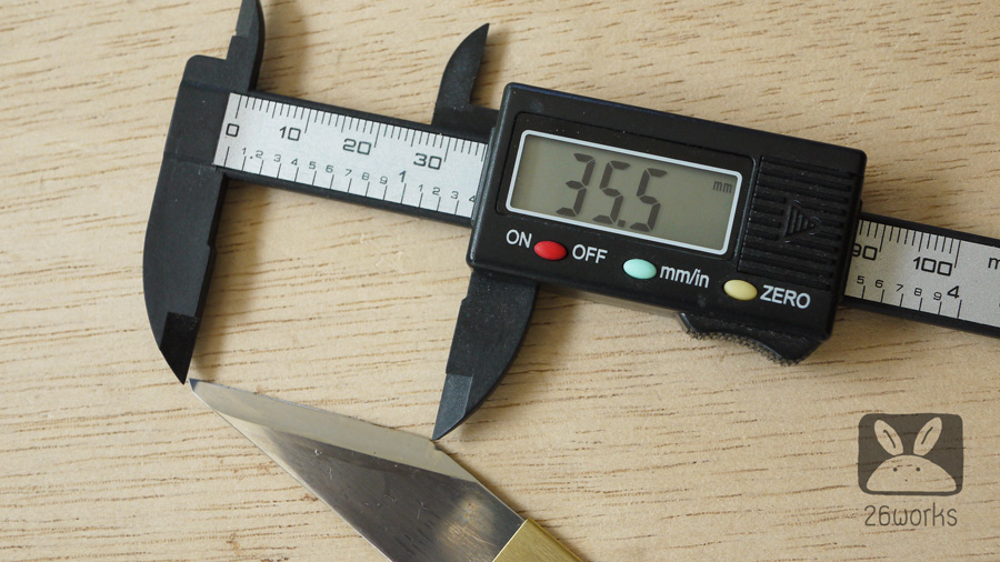 Marking knife ปลอกทองเหลือง Made in japan