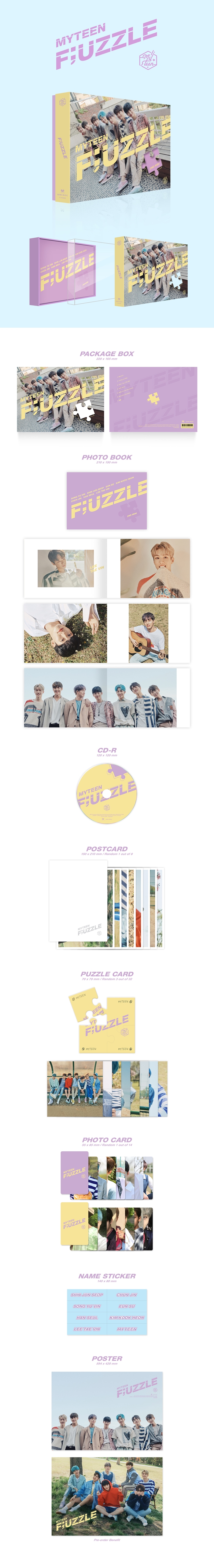 [Pre] MY TEEN : 2nd Mini Album - F;UZZLE