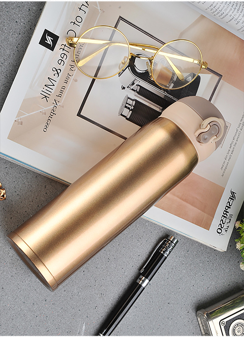 ขวดน้ำสูญญากาศ ขวดเก็บอุณหภูมิร้อนเย็น 500 ml. ขวดน้ำพกพา