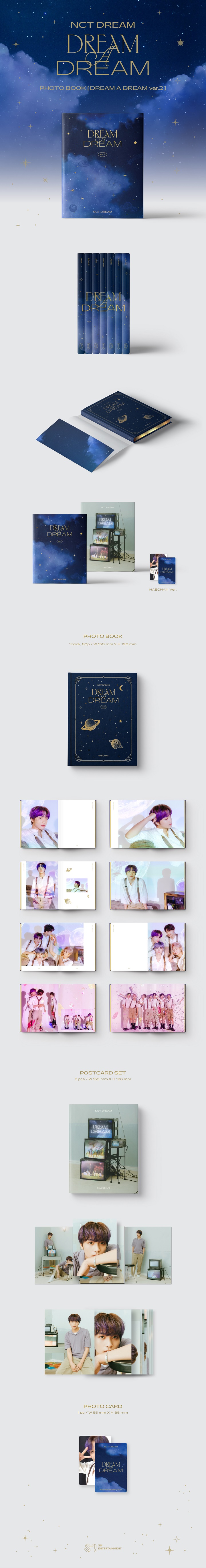 [Pre] NCT DREAM : Photobook - DREAM A DREAM Ver.2 (Haechan Ver.)