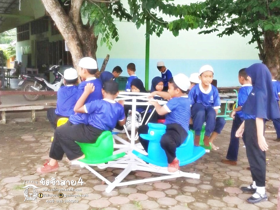 เป็ดหมุน6ที่ (ที่นั่งพลาสติก)