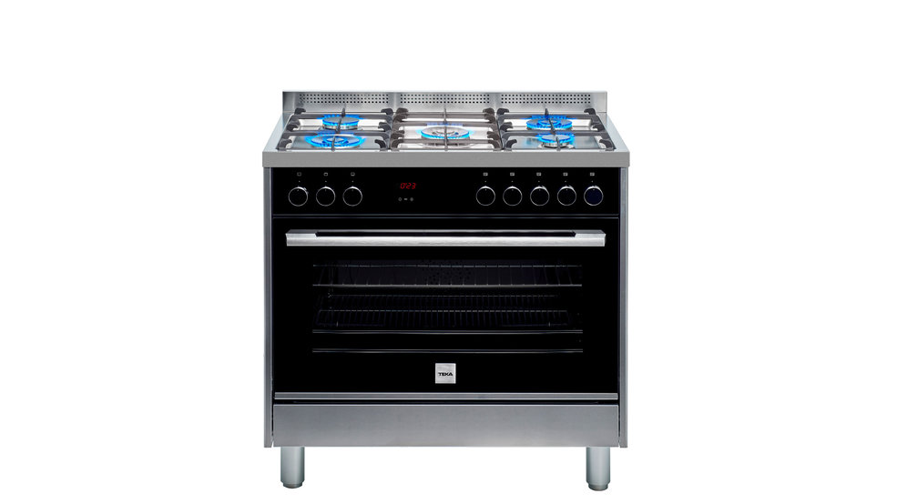 เตาแก๊ส และเตาอบไฟฟ้า แบบตั้งพื้นอิสระ TEKA รุ่น FS3FF L90GG SS 230