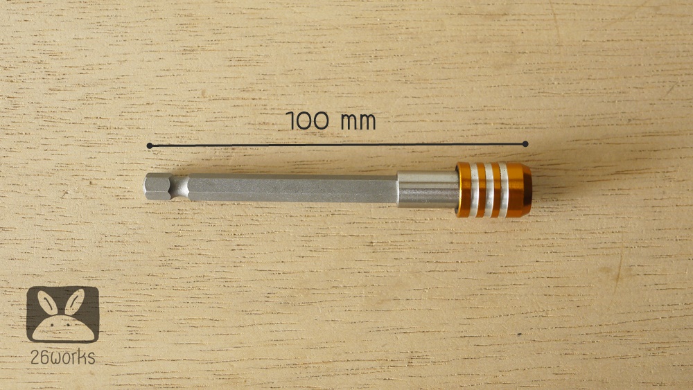 ตัวสวมเร็ว สีทอง 100 mm