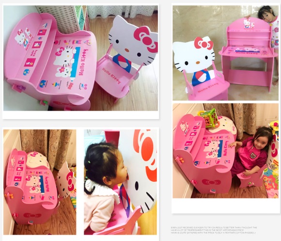 ชุดโต๊ะนักเรียนคิตตี้ สินค้าพรีออเดอร์