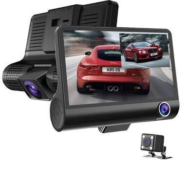 กล้องติดรถยนต์ 3in1 กล้องหน้ารถ กล้องในรถ กล้องหลัง ซื้อ1ได้ถึง3 3in1 Car Camcorder D-263
