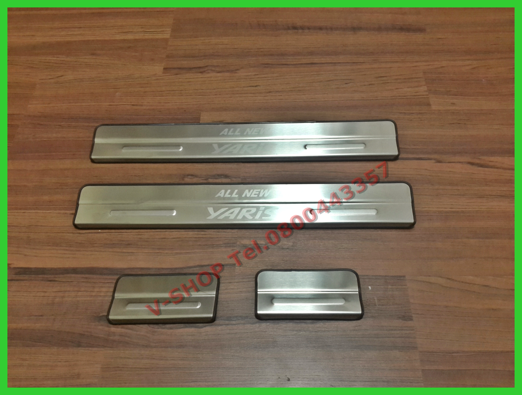6008 สครัฟเพลท 4 ชิ้น New Yaris งานTP