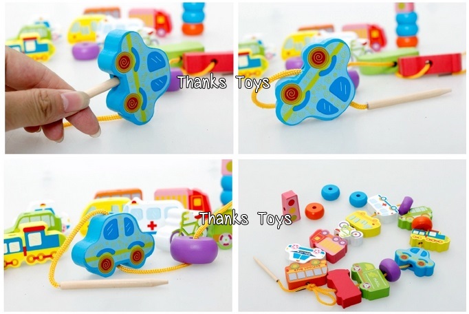 ร้อยเชือกจราจร 18 ชิ้น