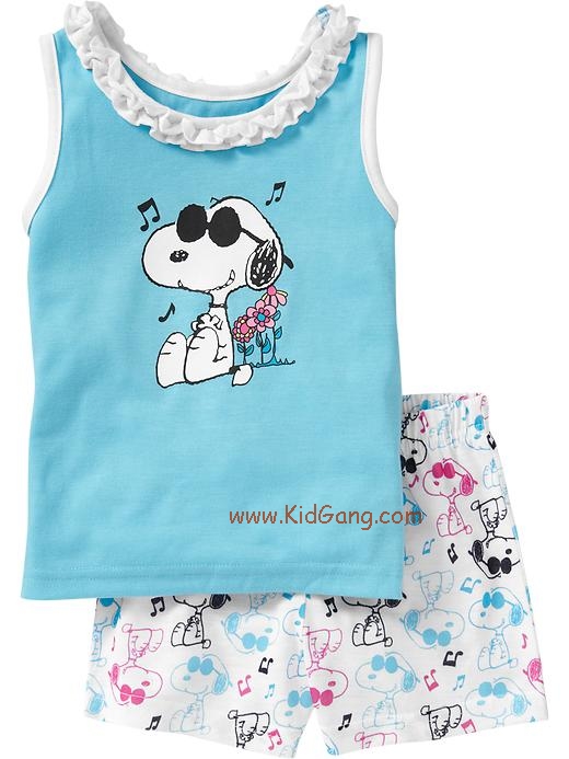 ชุดนอนเด็ก Gap_Baby ลาย Snoopyไซส์ 3 ปี