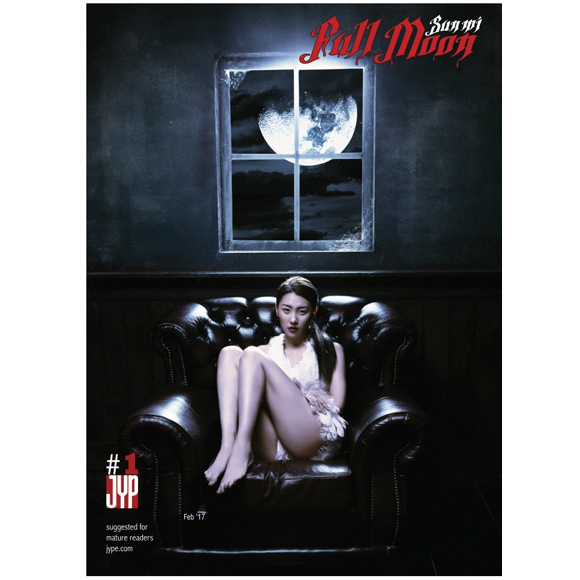 [Pre] Sunmi : 1st Mini Album - Full Moon [+Booklet(36p) + Postcard]