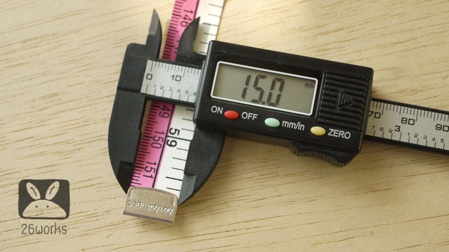 สายวัด Hoechstmass 152 cm/60 inch สีชมพู - ขาว หลังเหลือง