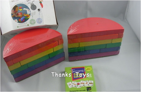 บล็อกไม้ Circle Set