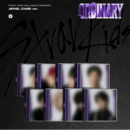 [Pre] Stray Kids : 7th Mini Album - ODDINARY (JEWEL CASE Ver.) (Random Ver.)