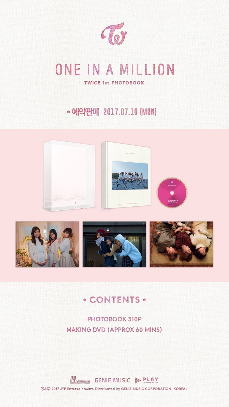 [Pre] TWICE : 1ST PHOTOBOOK - ONE IN A MILLION