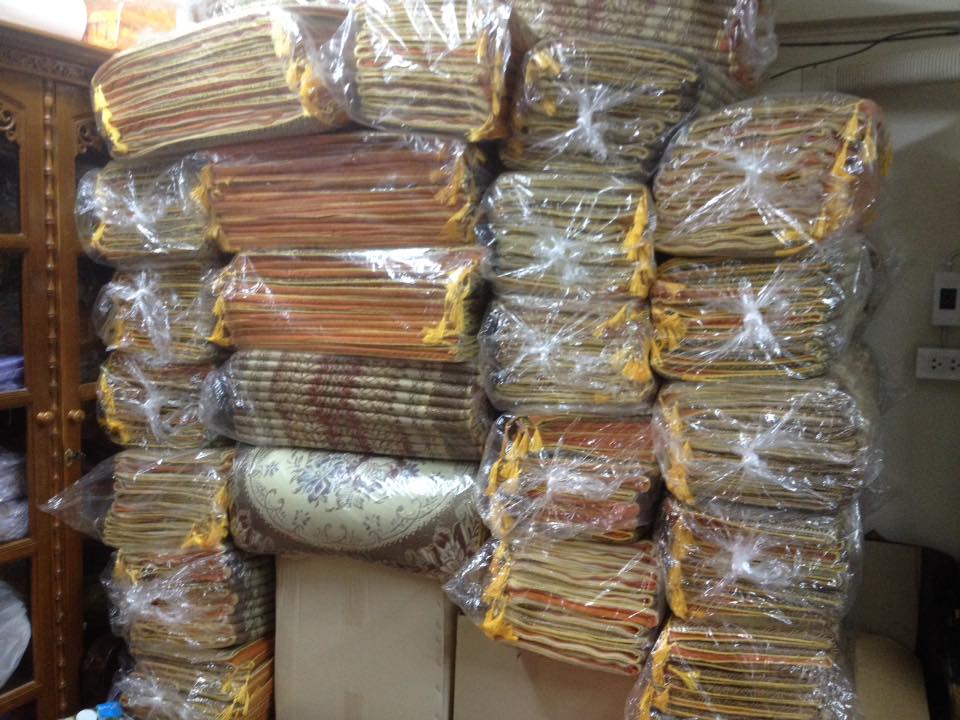 อาสนะหลุยส์ บรรจุ 170 ผืน/กระสอบ