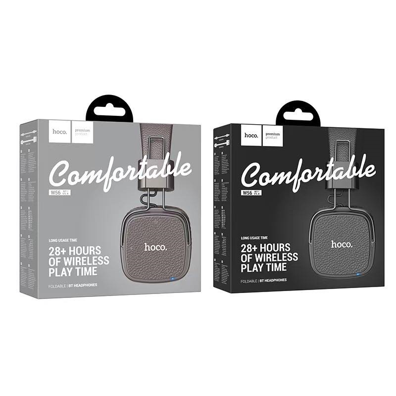 หูฟังแบบครอบหู Hoco W56 Earl BT Headphones เสียงดี ของแท้