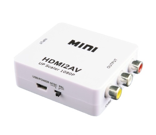 กล่องแปลงสัญญาณ HDMI to AV (MINI HDMI2AV Converter)