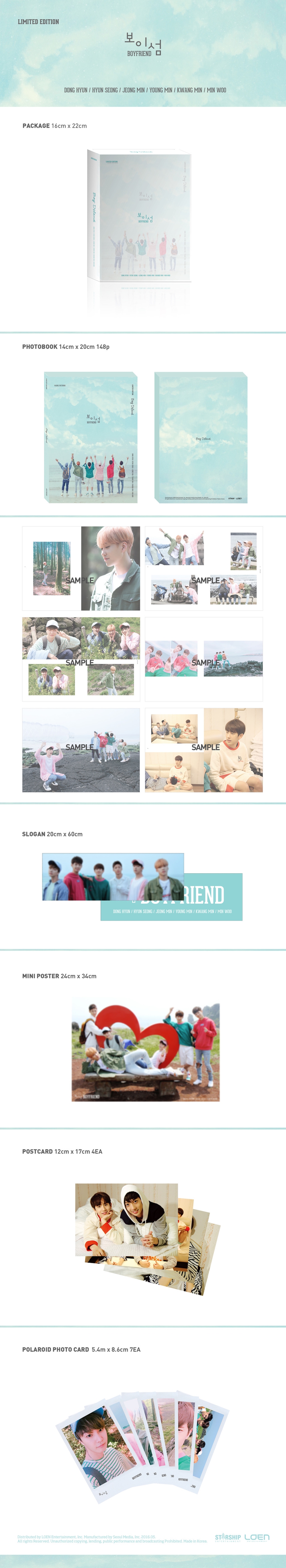 [Pre] Boyfriend : Photobook - Boy Island Our Story (Boyfriend 5th Anniversary Fan Meeting) (Limited Edition)
