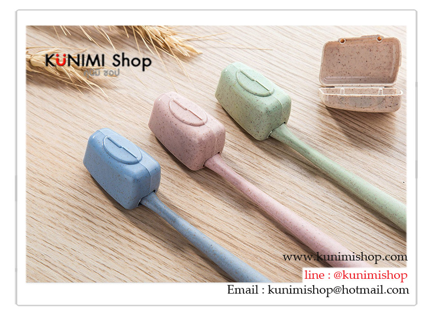กล่องที่เก็บแปรงสีฟัน กล่องครอบปิดตรงส่วนหัวแปรง ไม่เปลืองพื้นที่ น้ำหนักเบา สำหรับพกพาเดินทางท่องเที่ยว พกพาไปในที่ต่างๆ กันฝุ่น กันแมลง และสิ่งสกปรกต่างๆ ครับ