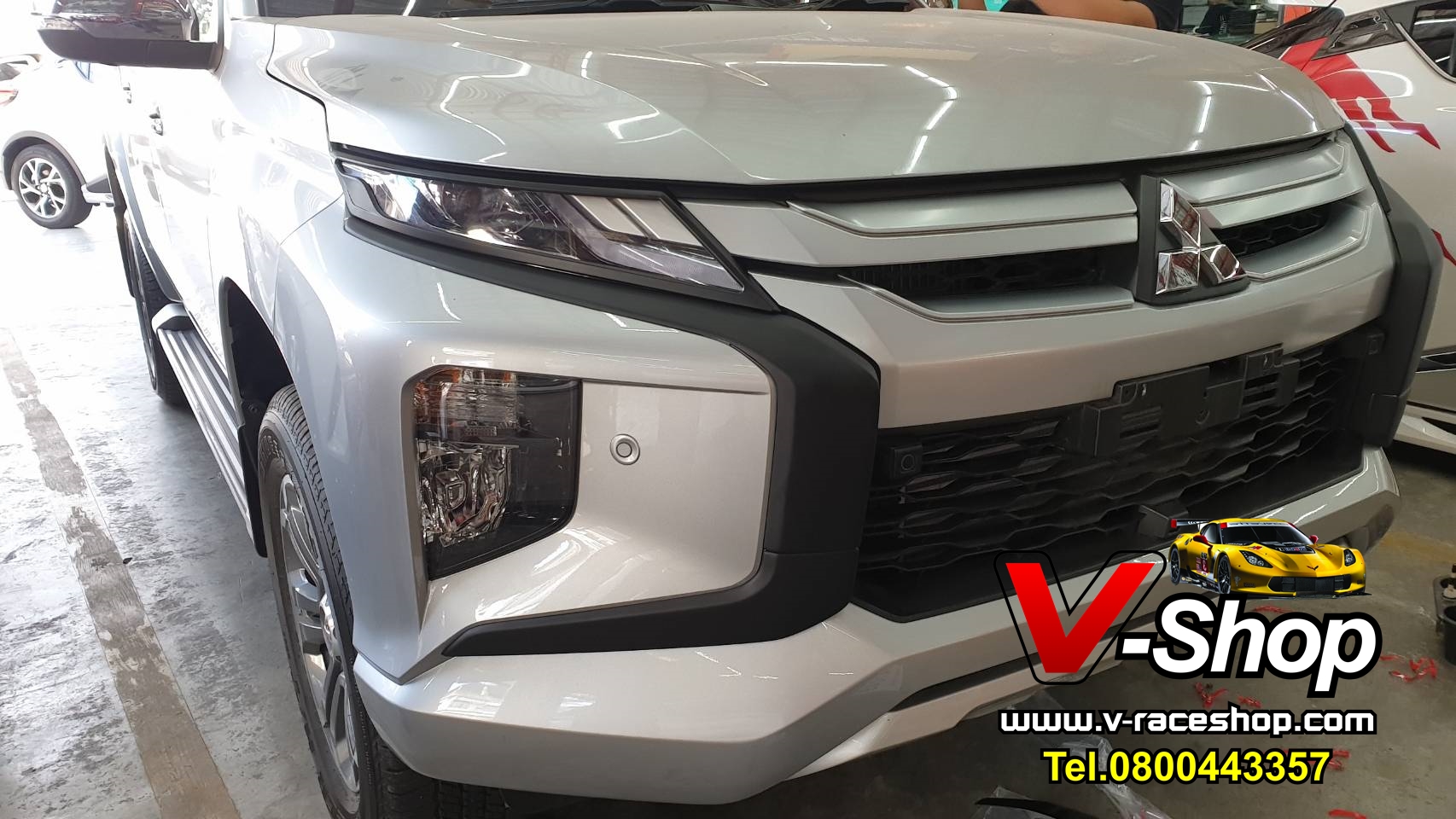 New Triton 2019 ครอบหนวดดำด้าน