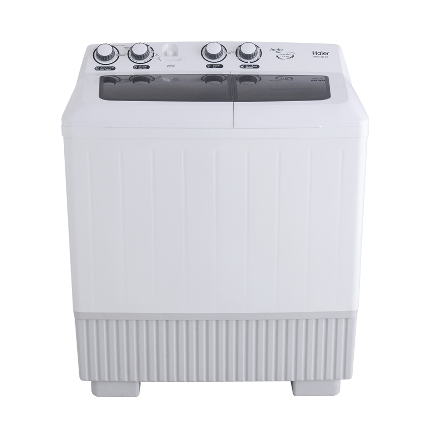 เครื่องซักผ้า 2 ถัง Haier 12Kg. HWM-T120 OX
