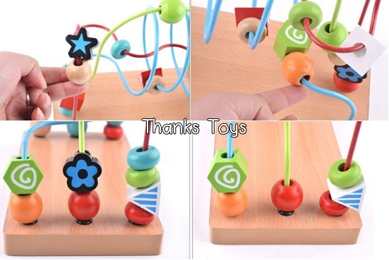 ขดลวดลูกปัด 18 เม็ด