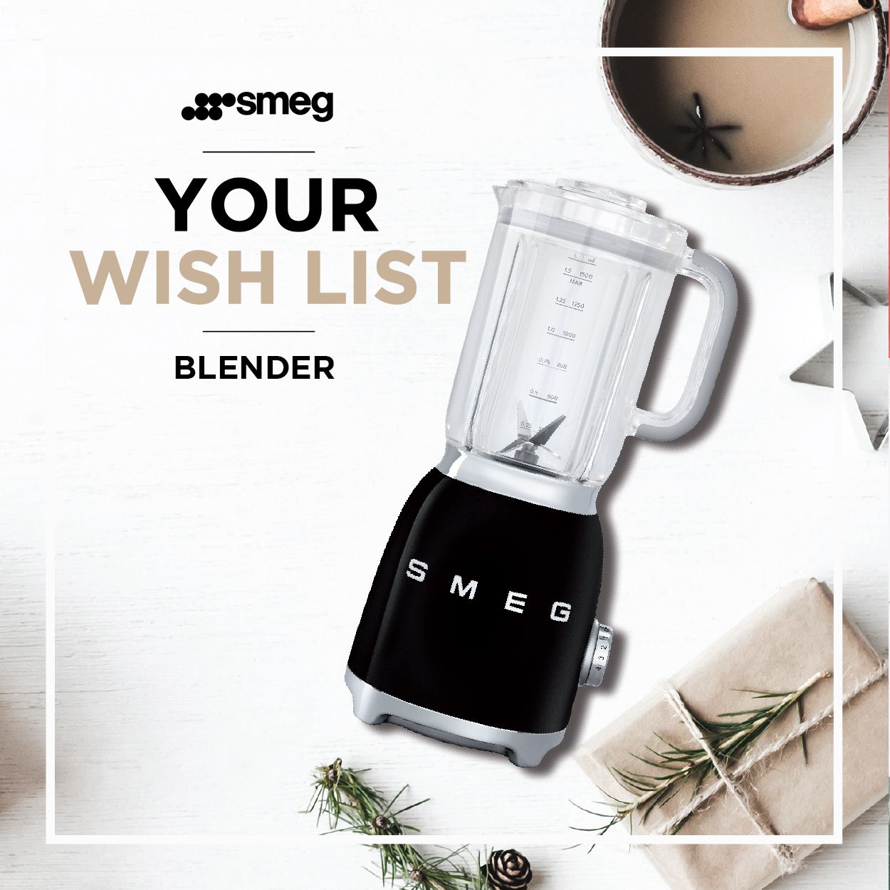เครื่องปั่นน้ำผลไม้ราคาพิเศษ Smeg รุ่น BLF01BLEU
