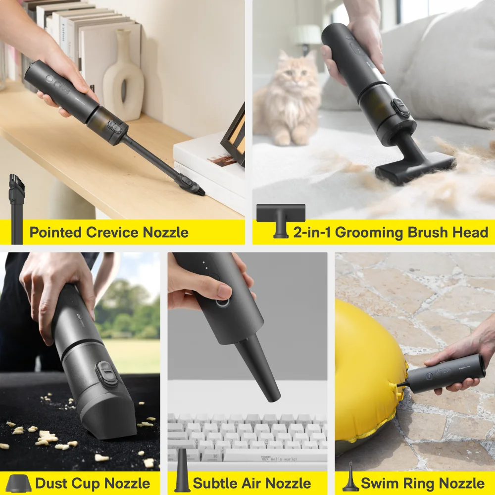 HOTO cordless vacuum cleaner 20000pa รุ่นใหม่ล่าสุด พร้อมส่ง จาก กทม