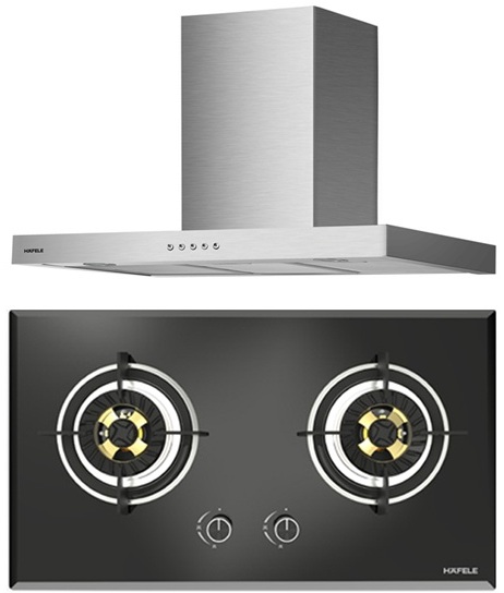 HAFELE SET11 ซื้อเครื่องดูดควันแถมเตาแก๊สรับประกัน 3 ปีจำนวนจำกัด