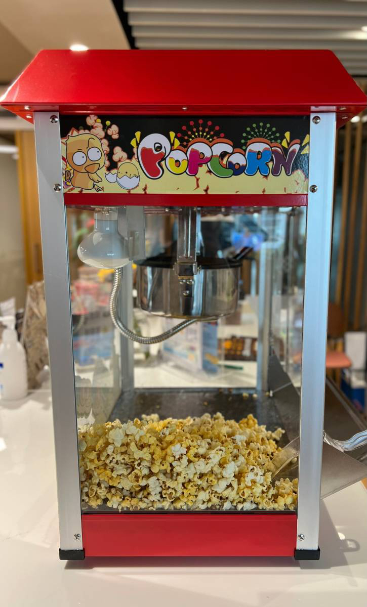 บริการให้เช่าเครื่องทำป๊อปคอร์น Popcorn