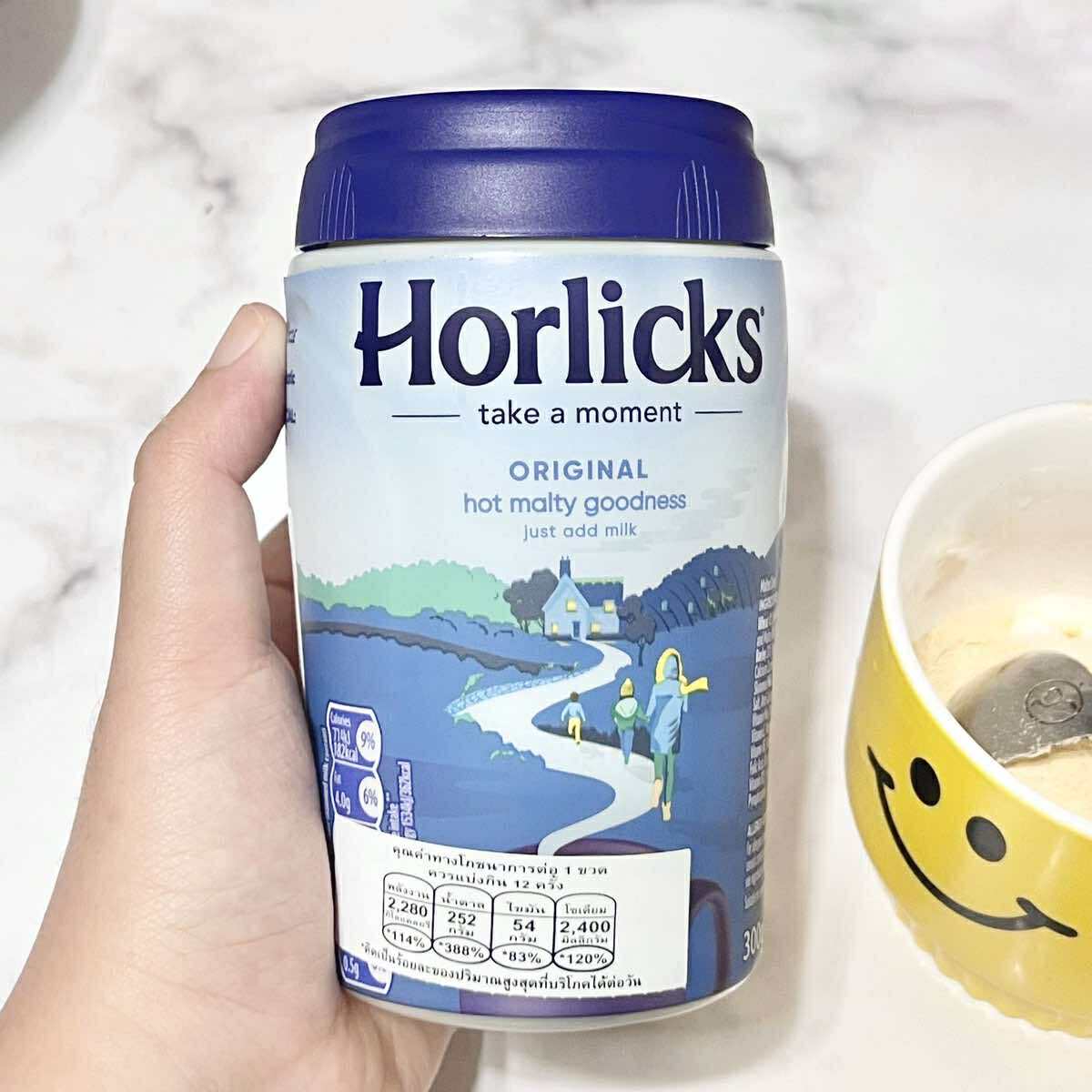 โปร 1 แถม 1 Horlicks Malted Milk UK 300g. ฮอร์ลิคส์ เครื่องดื่มมอลต์รสดั้งเดิม สินค้านำเข้าจากอังกฤษ