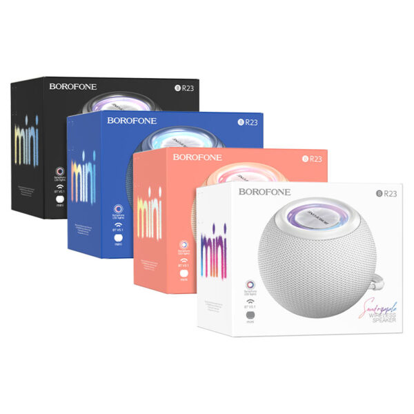 ลำโพงบลูทูธเสียงดี ฺBorofone Wireless speaker BR23 Sound ripple ของแท้ มีประกัน