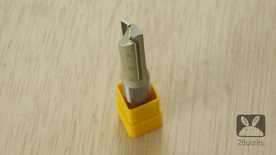 Router Bits arden ตรง 12x30 mm MDF