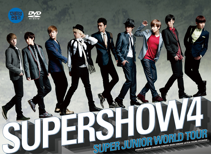 [Pre] Super Junior : World Tour Concert - Super Show 4 (2DVD+Special Color Photobook) +Poster
