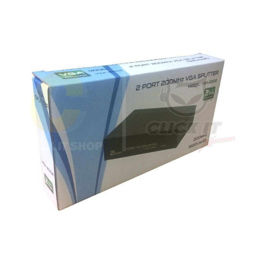 กล่องแยกจอ VGA Splitter 1:2