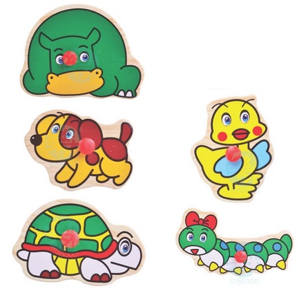 จิ๊กซอว์รูปสัตว์ 10 ชิ้น