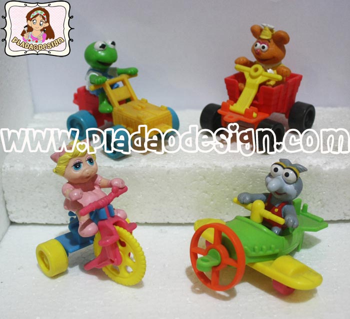 1991 McDonald's แมคโดนัลด์ ของเล่น ของสะสม Happy Meal Muppet Babies อยู่นอกแพ็คค่ะ
