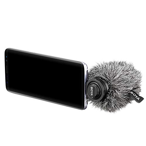 ไมค์ติดมือถือ BOYA BY-DM100 Digital Stereo Cardioid Condenser Microphone Superb-Sound for Android USB Type-C Devices