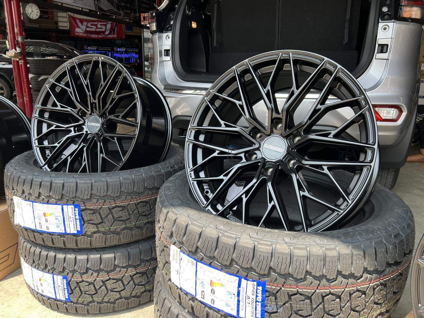 Lenso Jager Ventus ขอบ20 6รู139 กว้าง 9 ET15 สีดำด้าน *ราคาต่อวง* *design ปี23