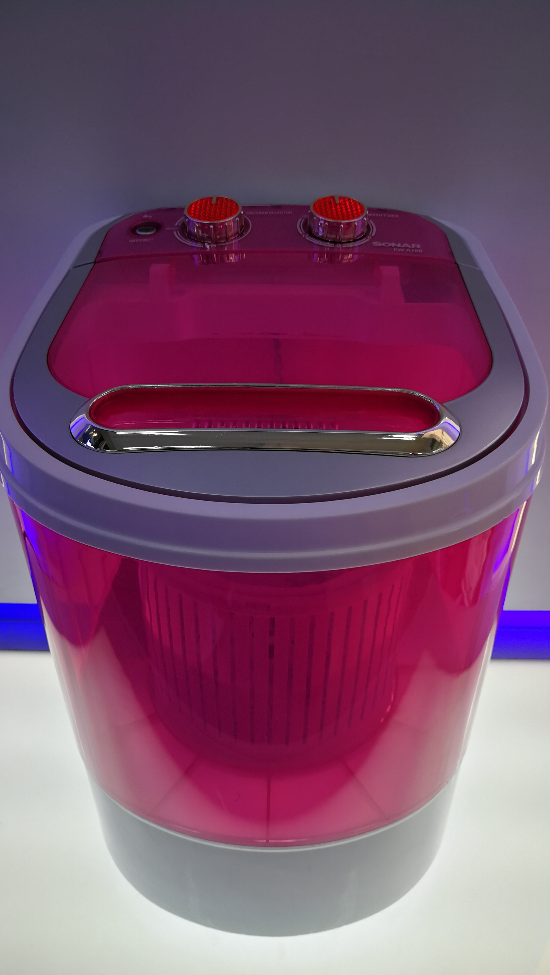 Sonar เครื่องซักผ้ามินิขนาดเล็ก 1 ถังฝาบน ปั่นแห้งในตัว 2in1 ความจุ 3.0 กก. รุ่น EW-A160 รับประกัน 1ปี