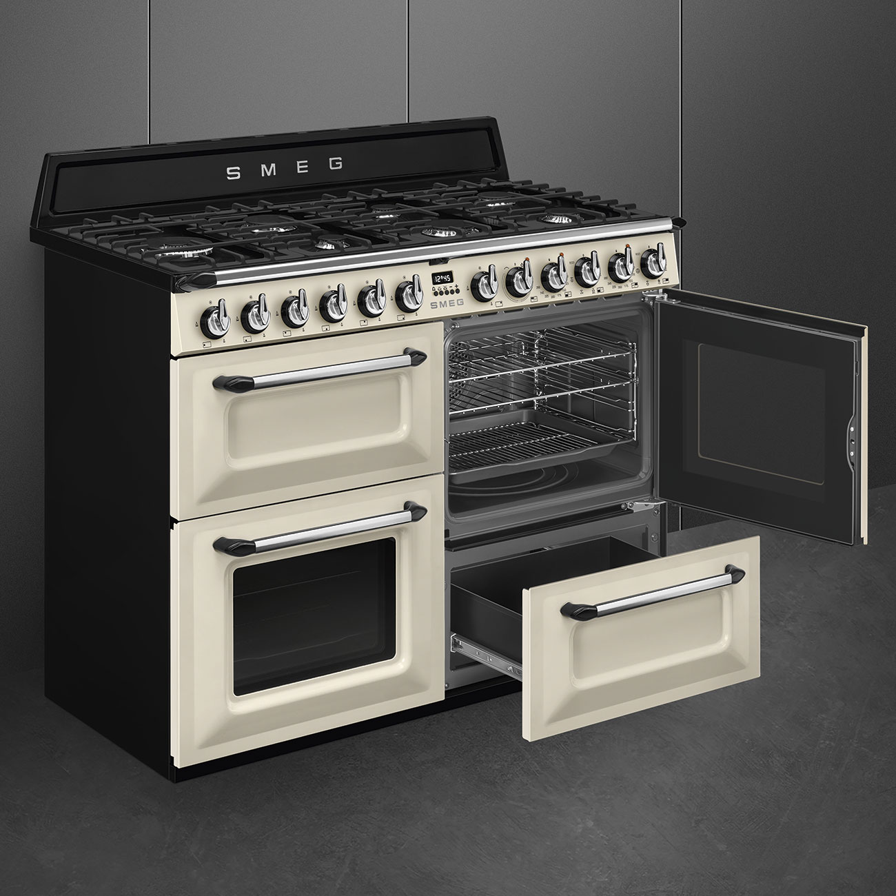 เตาอบตั้งพื้น smeg รุ่น TR4110P1